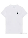 Small Star Crew Neck Short Sleeve T-Shirt White - GOLDEN GOOSE - BALAAN 5