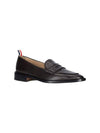 Grosgrain Loop Trim Loafers Brown - THOM BROWNE - BALAAN 3