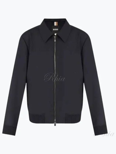 C Hanry Wing Zip-Up Jacket Black - HUGO BOSS - BALAAN 2