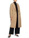 Tan Madame Wool Coat Camel 241118F059000 - MAX MARA - BALAAN 6