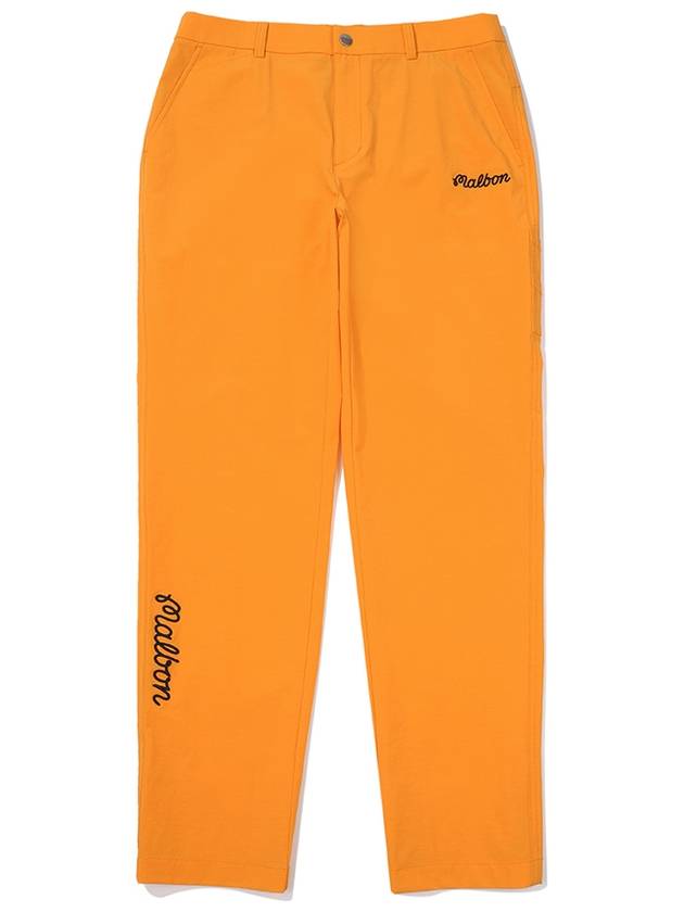 Malbon chino pants ORANGE MAN - MALBON GOLF - BALAAN 1