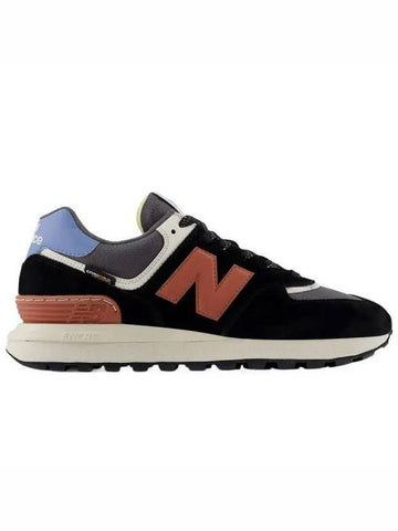 574 Legacy Low Top Sneakers Black - NEW BALANCE - BALAAN 1