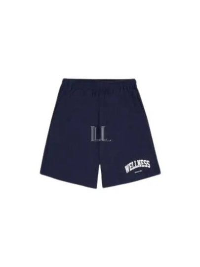 Wellness Ivy Gym Shorts Navy - SPORTY & RICH - BALAAN 2