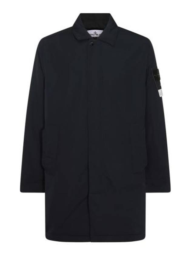 Micro Twill Single Coat Navy - STONE ISLAND - BALAAN 2