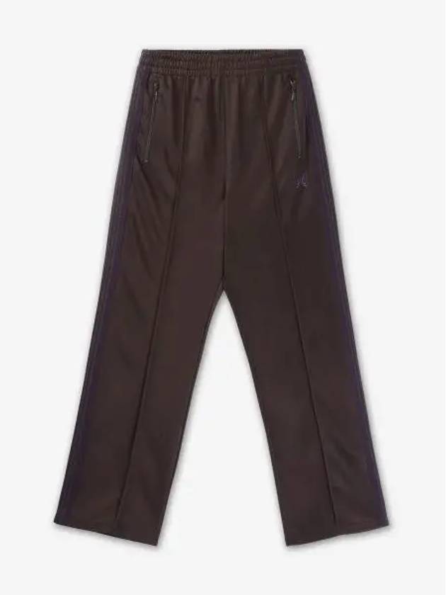 Straight track pants dark brown PU273DKBROWN - NEEDLES - BALAAN 1