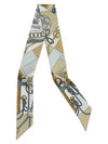 Cliquetis Twilly Scarf Blanc - HERMES - BALAAN 2