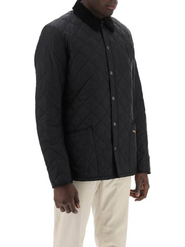 Heritage Liddesdale Quilted Padding Black - BARBOUR - BALAAN 3