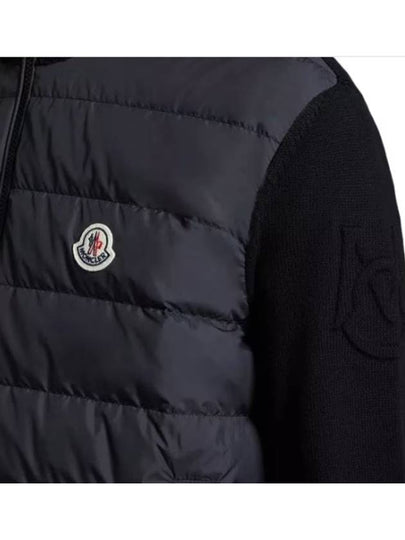 Tricot Knit Padding Black 091 9B00020 M1115 - MONCLER - BALAAN 2