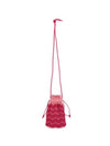 Pleated Tropical Bucket Bag Pink - ISSEY MIYAKE - BALAAN 1