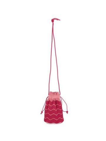 Pleated Tropical Bucket Bag Pink - ISSEY MIYAKE - BALAAN 1