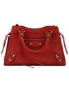 Neo Classic Small Tote Bag Red - BALENCIAGA - BALAAN.