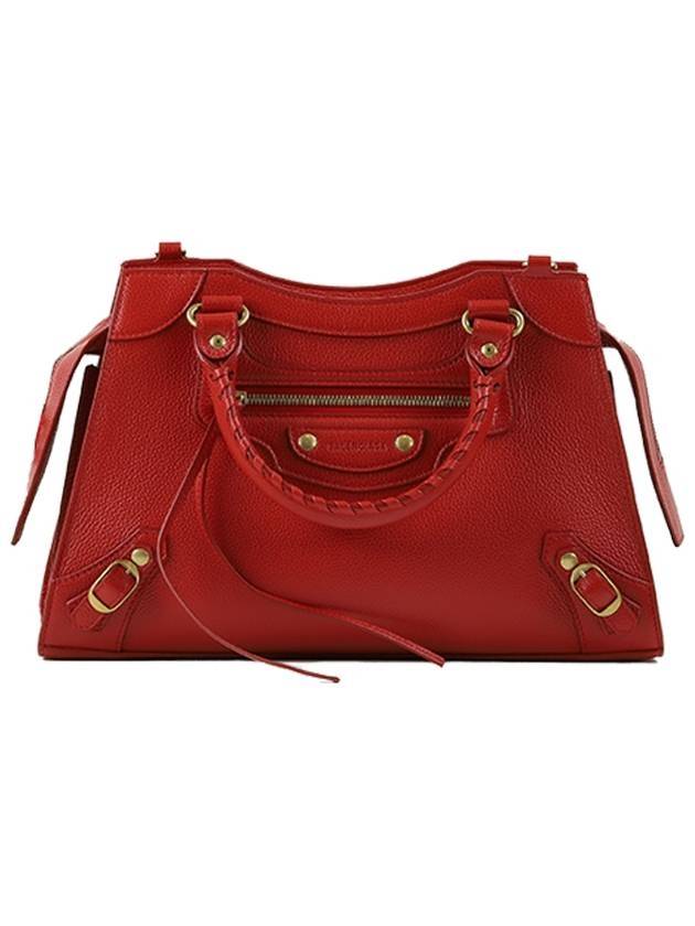 Neo Classic Small Tote Bag Red - BALENCIAGA - BALAAN.