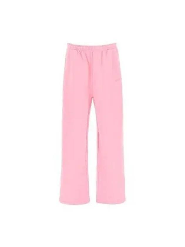 pants women cotton sweatpants pink - BALENCIAGA - BALAAN 1