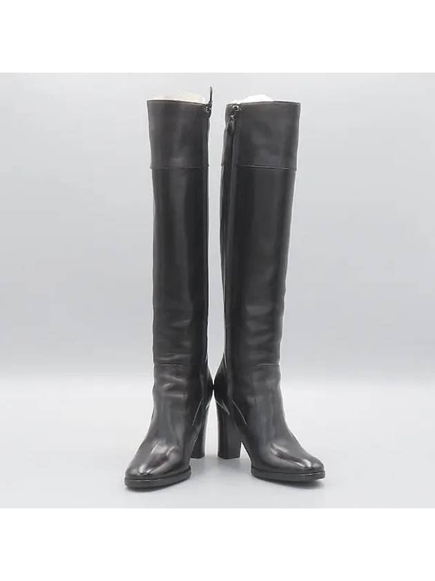 Smith Market Used Luxury Black Boots Women s Shoes - HERMES - BALAAN 1