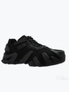 Flex Technical Knit Lace Up Low Top Sneakers Black - BOTTEGA VENETA - BALAAN 2