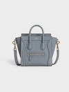 Baby Drum Luggage Nano Tote Bag Grey - CELINE - BALAAN 2