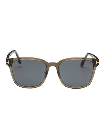 Eyewear Square Acetate Sunglasses Green - TOM FORD - BALAAN 1