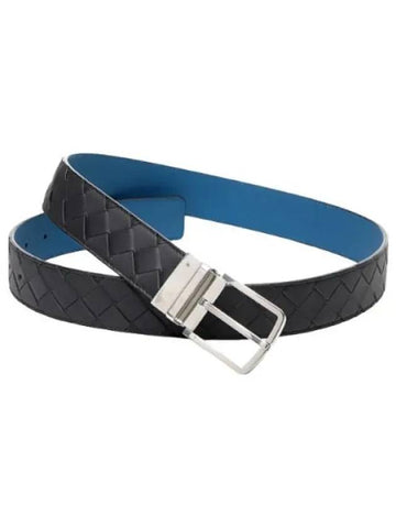 Intrecciato reversible belt men s waistband - BOTTEGA VENETA - BALAAN 1