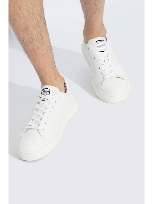 Greca Low Top Sneakers White - VERSACE - BALAAN 3