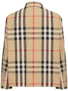 Check Nylon Jacket Beige - BURBERRY - BALAAN 3