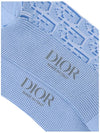 Oblique Socks Blue - DIOR - BALAAN 4