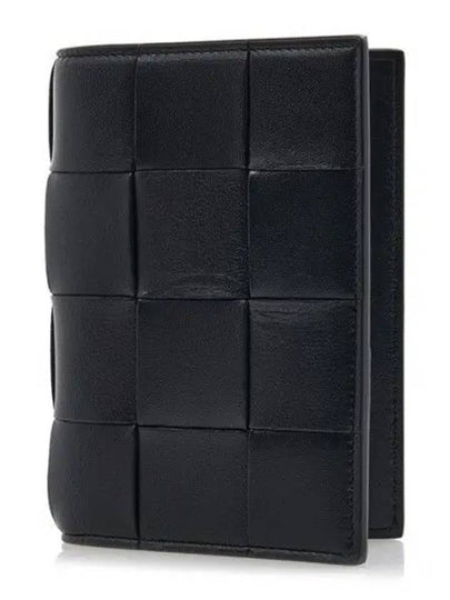 Cassette Half Wallet Black - BOTTEGA VENETA - BALAAN 2