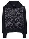 Women s Goose Down Cheparu Diamond Quilted Sweater Cardigan VDDJ35135 BKS - DUVETICA - BALAAN 1