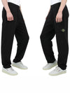 Old Treatment Cargo Track Pants Black - STONE ISLAND - BALAAN 4