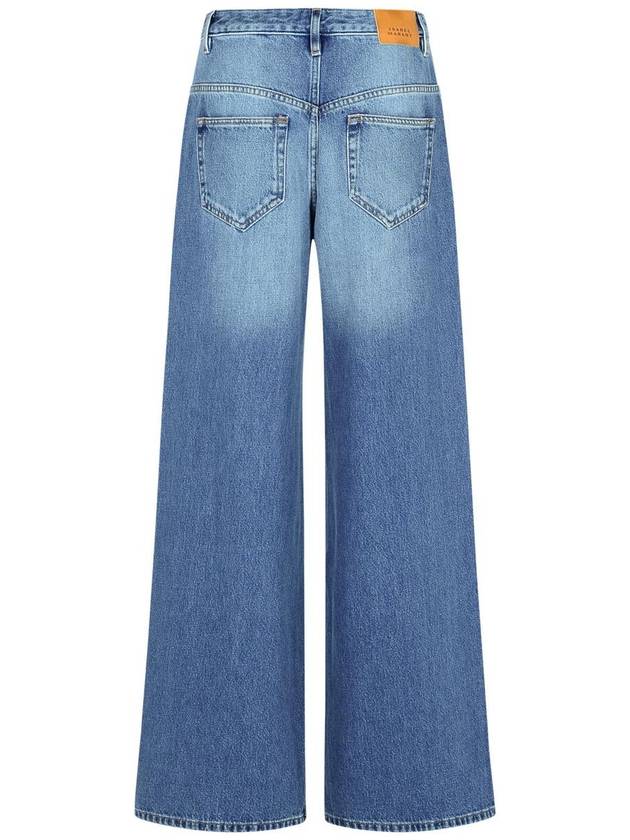 Denim Straight Pants PA0052FA B1H06I30BU - ISABEL MARANT - BALAAN 4