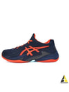 Court FF 3 Clay Tennis Low Top Sneakers Blue Expanse - ASICS - BALAAN 2