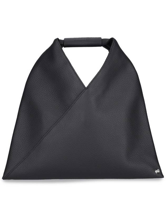 Japanese Leather Mini Tote Bag Black - MAISON MARGIELA - BALAAN 2