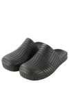 Intrecciato Rubber Clogs Slippers Black - BOTTEGA VENETA - BALAAN 2