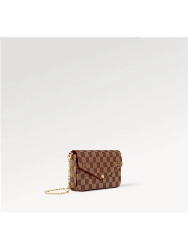 Felicie Pochette Damier Shoulder Bag Brown - LOUIS VUITTON - BALAAN 3