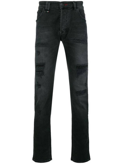 Destroyed Slim Fit Jeans MDT1129 PDE004N - PHILIPP PLEIN - BALAAN 2