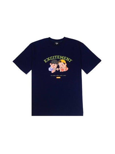 Baby Rolling  Short Sleeve T-Shirt Navy - FOREEDCLUB - BALAAN 2