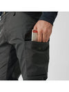 Men's Kaipak Trousers Regular Black - FJALL RAVEN - BALAAN 6