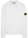 Waffen Patch Cotton Fleece Hoodie Rose - STONE ISLAND - BALAAN 2