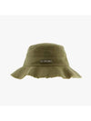 Le Bob Artichaut Cotton Bucket Hat Khaki - JACQUEMUS - BALAAN 3