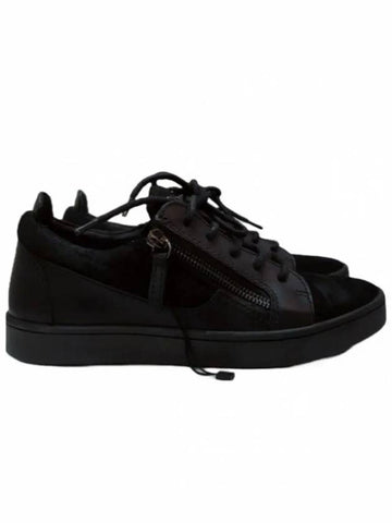 RW6159 002 Breck Sneakers Black - GIUSEPPE ZANOTTI - BALAAN 1