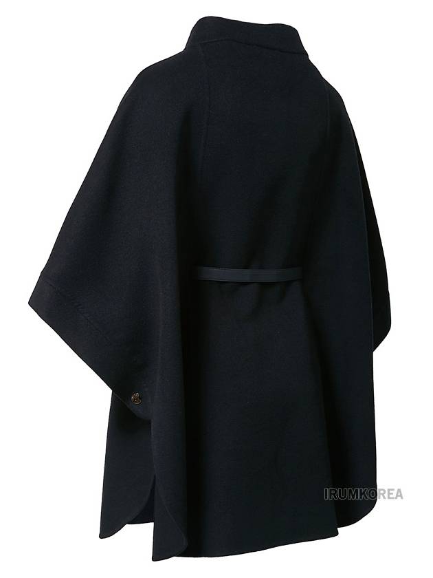 Salzburg Cashmere Cape Navy - LORO PIANA - BALAAN 5