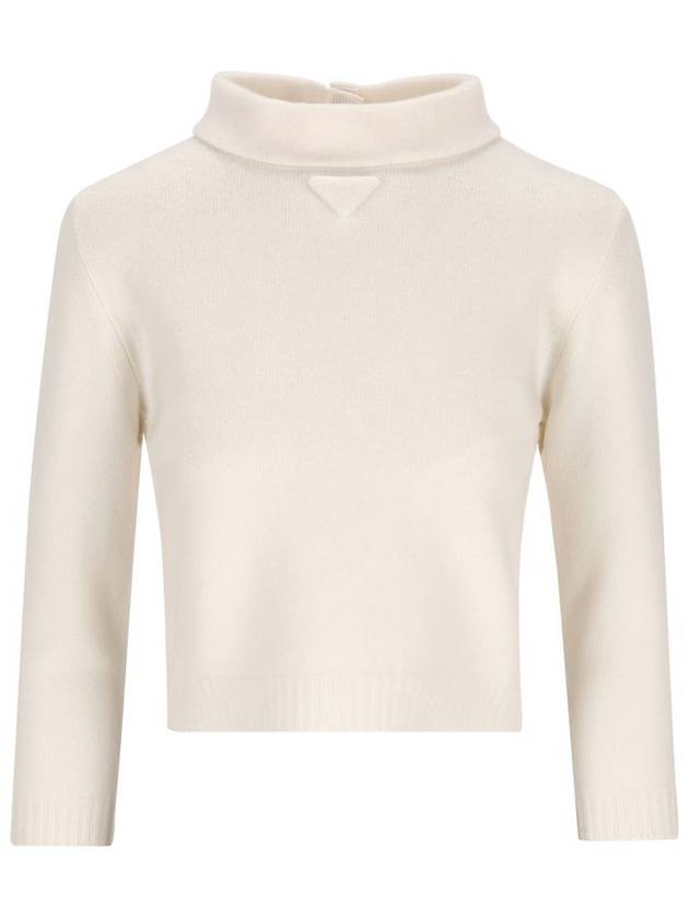 Prada Sweaters White - PRADA - BALAAN 1