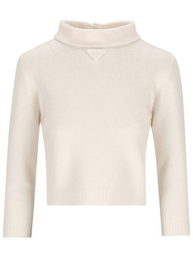 Prada Sweaters White - PRADA - BALAAN 1