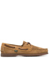 Bath Suede Boat Shoes Brown - PARABOOT - BALAAN 2