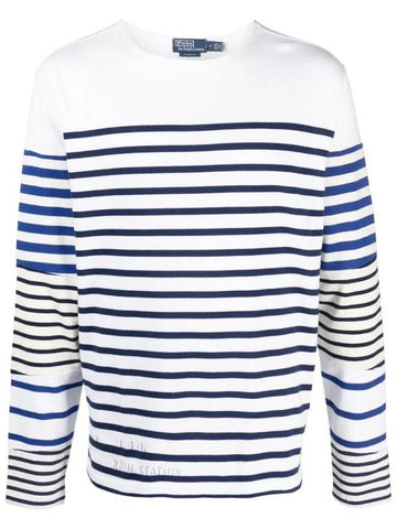 striped sweatshirt 710909942001 - POLO RALPH LAUREN - BALAAN 1