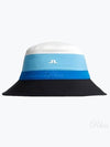 Hat Denver Stripe Bucket Hat GMAC09442 O493 Men's Denver Stripe Bucket Hat - J.LINDEBERG - BALAAN 2