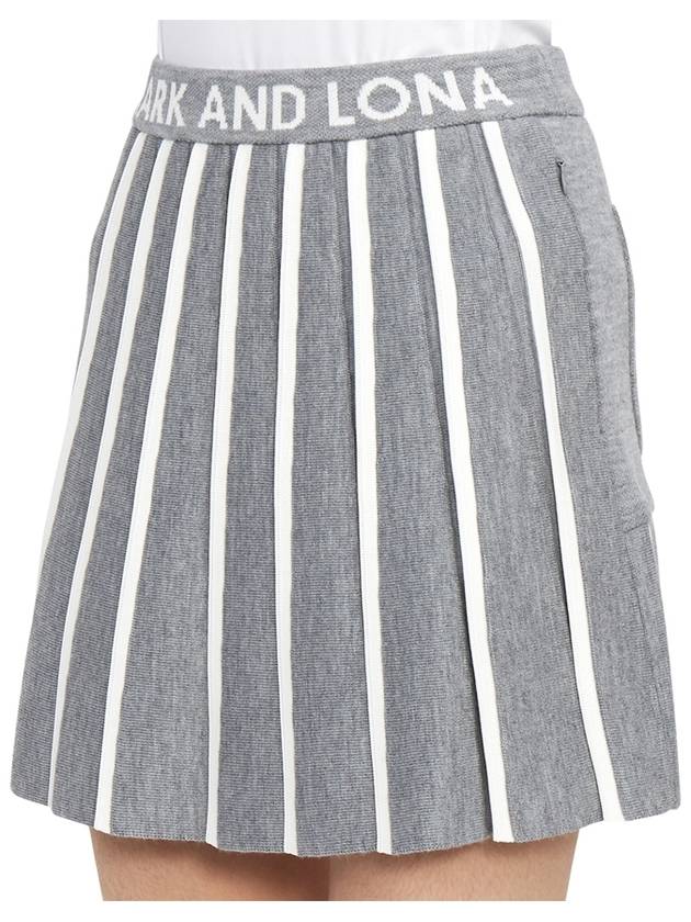 Sylvie Knit Skirt Gray - MARK & LONA - BALAAN 9