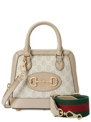 Horsebit 1955 GG Mini Tote Bag Beige - GUCCI - BALAAN 1