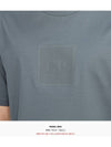 Metropolis Series Mercerized Jersey Logo Badge Short Sleeve T-Shirt Grey - CP COMPANY - BALAAN 7