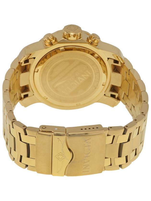 Invicta Scuba Pro Diver Chronograph Gold Dial Gold-tone Men's Watch 0074 - INVICTA - BALAAN 3