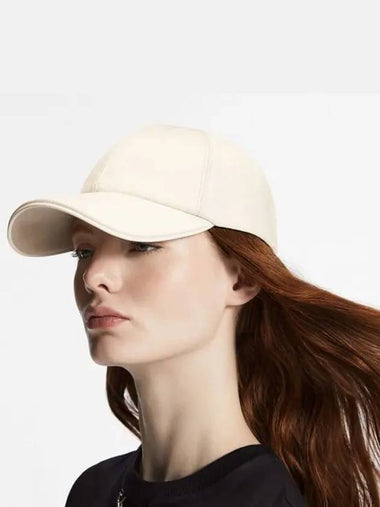 LV First Ball Cap Baseball Cap Luxury Hat Beige M7087L - LOUIS VUITTON - BALAAN 1